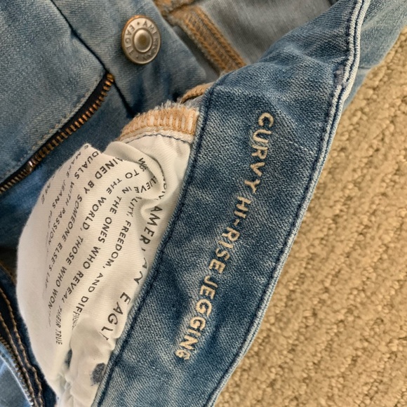 American Eagle Curvy High Rise Jegging - Picture 6 of 7